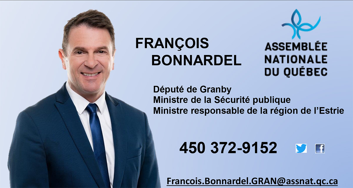 François Bonnardel - Député dans Granby