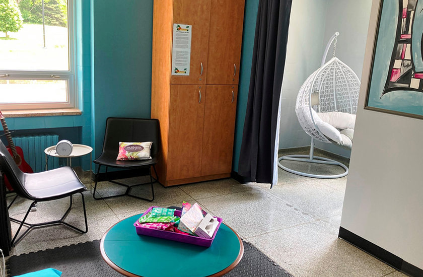 Salle d’apaisement l’Oasis à Val-du-Lac Salle d'apaisement l'Oasis à Val-du-Lac